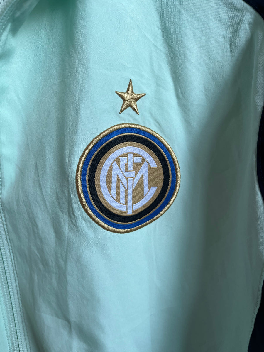 Inter Milan Retro Nike Full Zip Track Jacket-Olive & York