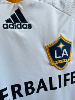 LA Galaxy Vintage 2009 Beckham Adidas Jersey-Olive & York