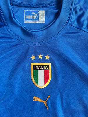 Italy 2004 Vintage Home Jersey-Olive & York