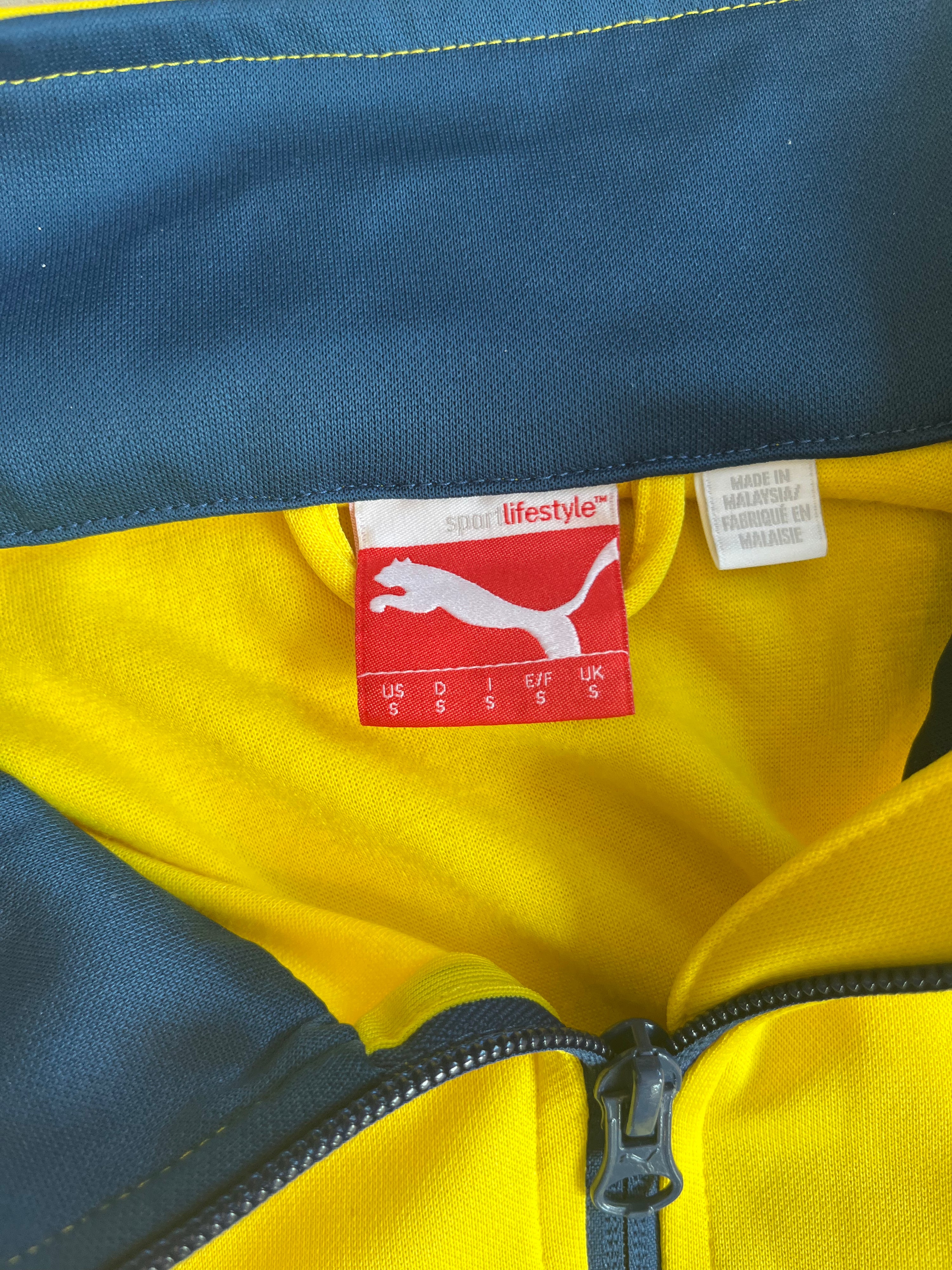 Arsenal Vintage Full Zip Track Jacket-Olive & York