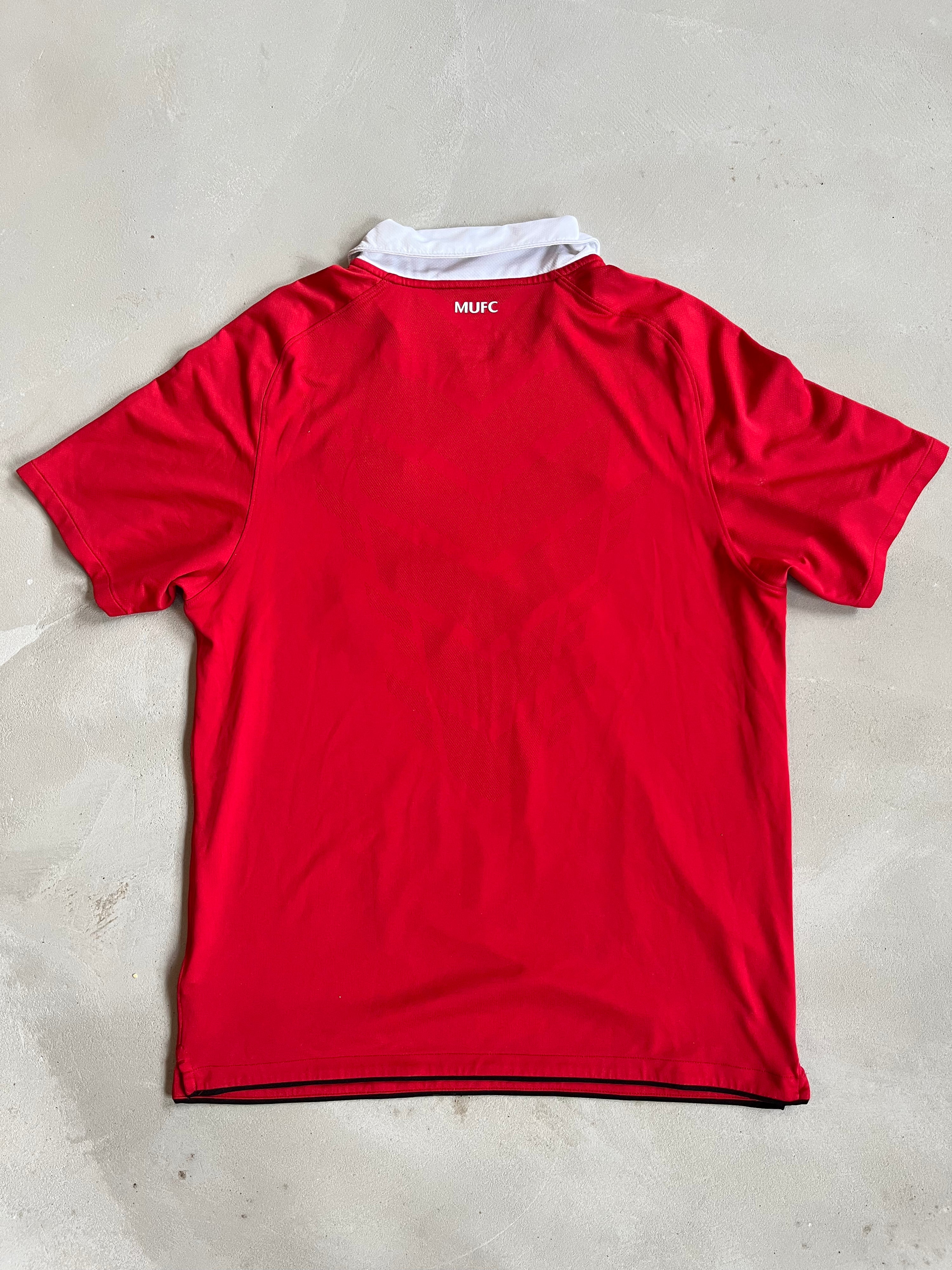 Manchester United Vintage 2010 Home Jersey-Olive & York
