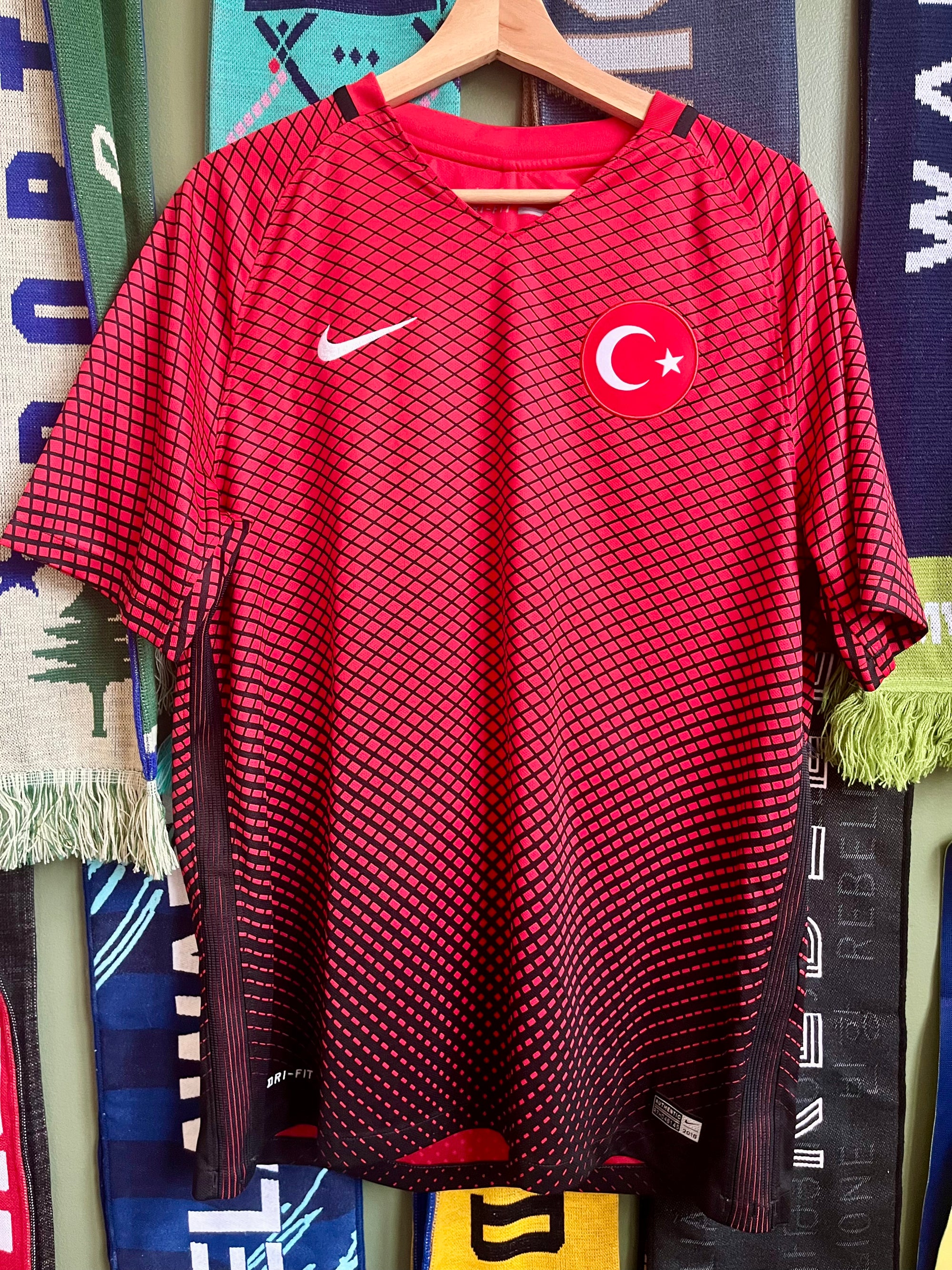Turkey 2016 Home Vintage Jersey-Olive & York