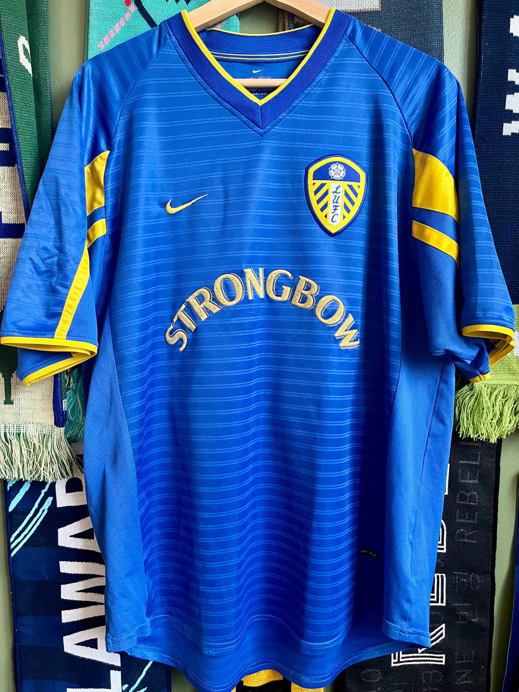 Leeds 2002 Vintage Third Jersey-Olive & York