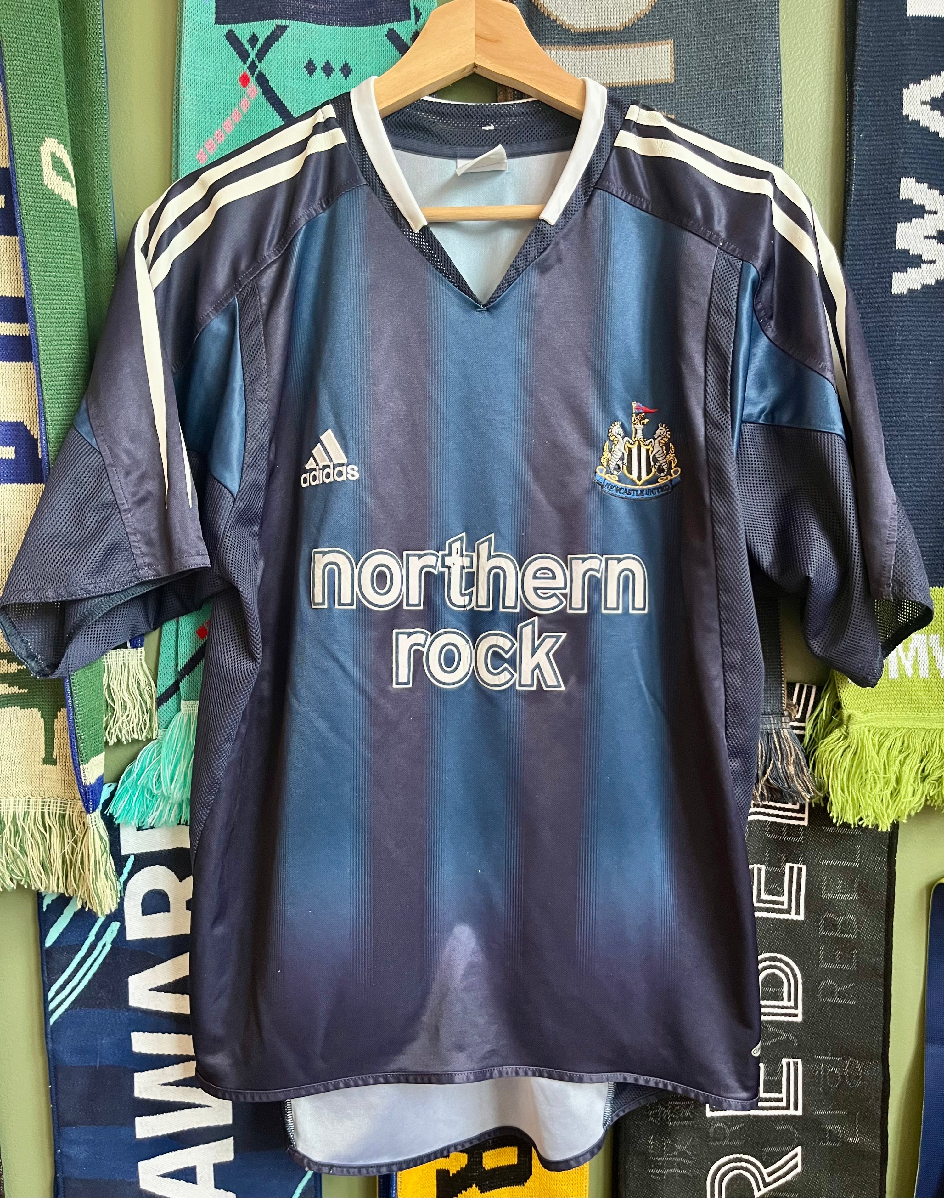 Newcastle Vintage 2004 Away Jersey-Olive & York