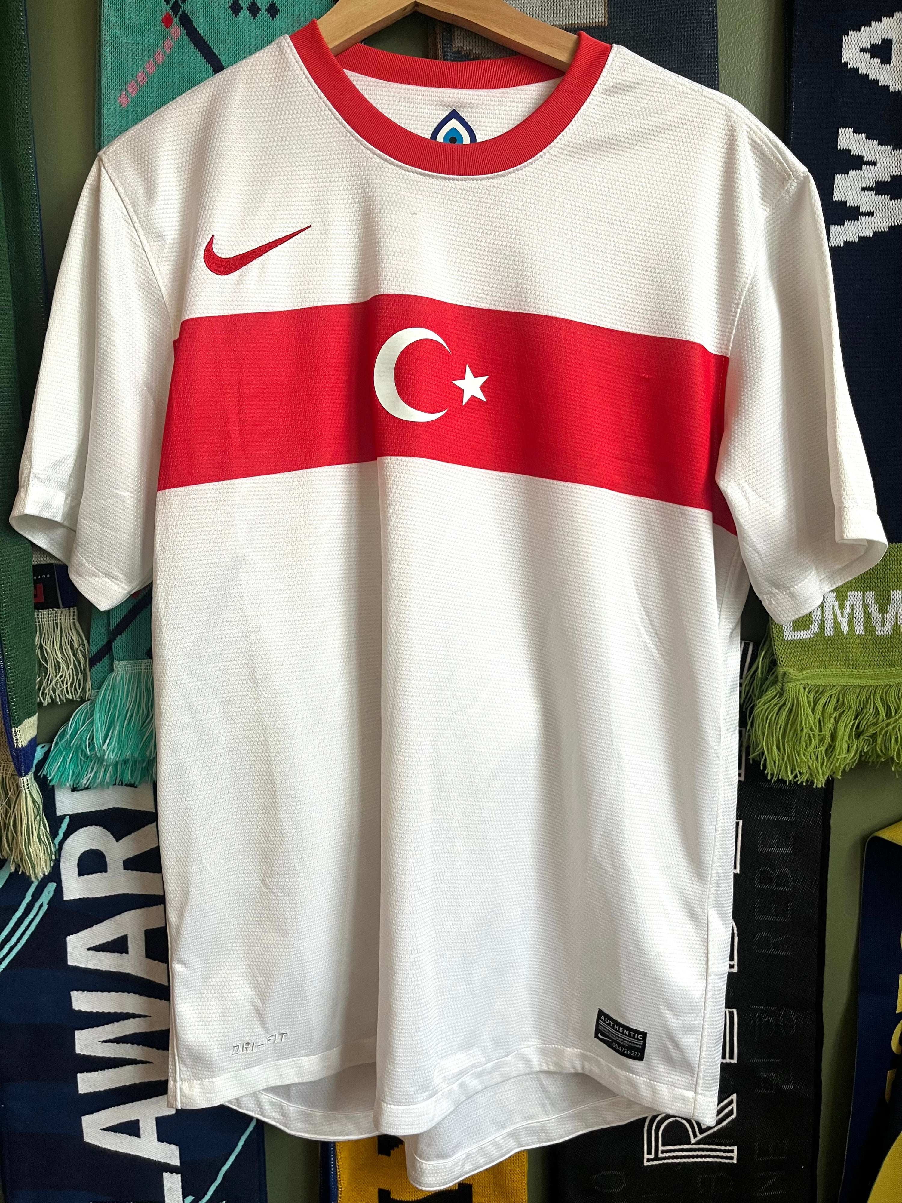 Turkey 2012 Vintage Away Jersey-Olive & York