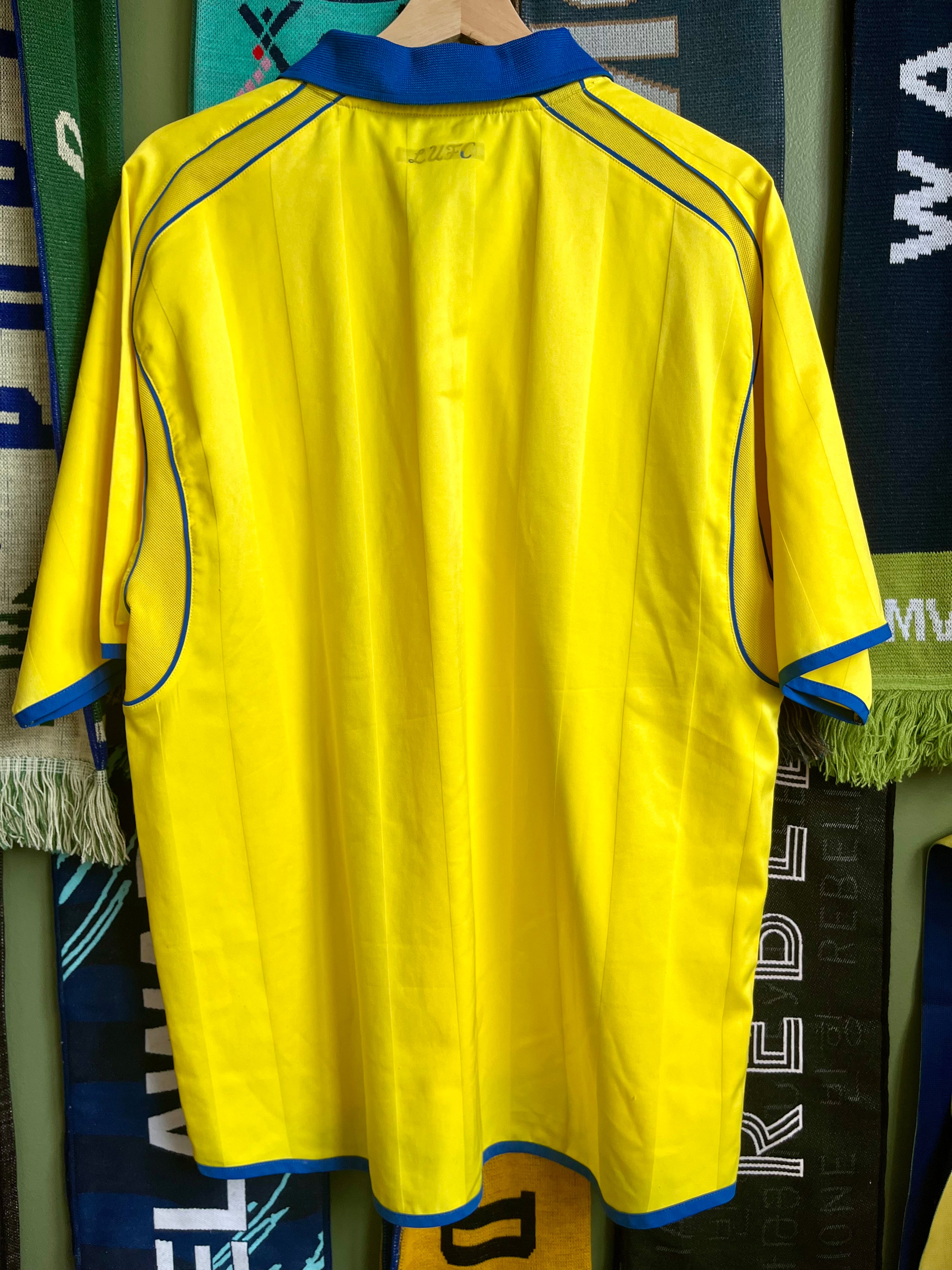 Leeds United 2006 Vintage Away Jersey-Olive & York