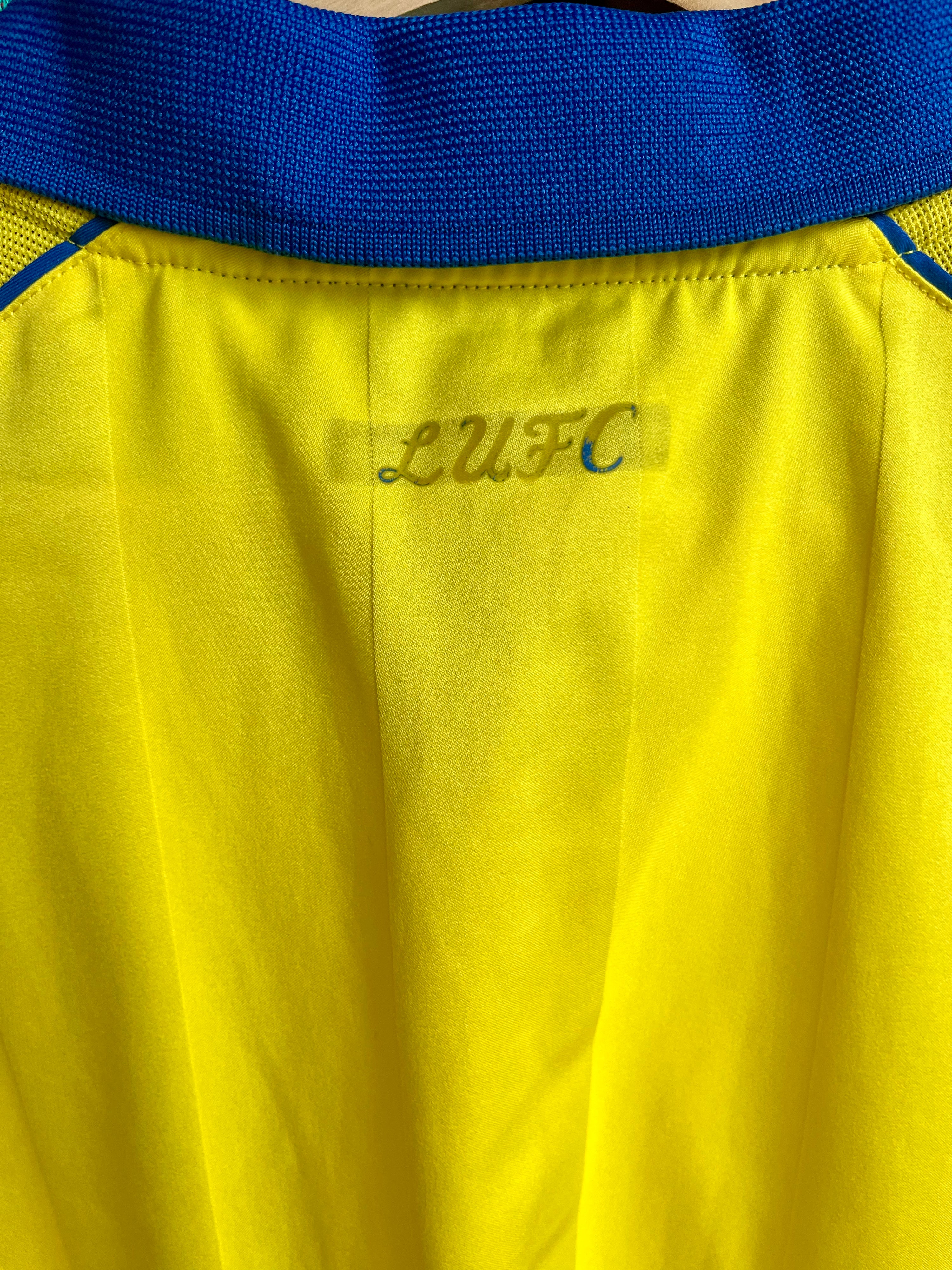 Leeds United 2006 Vintage Away Jersey-Olive & York
