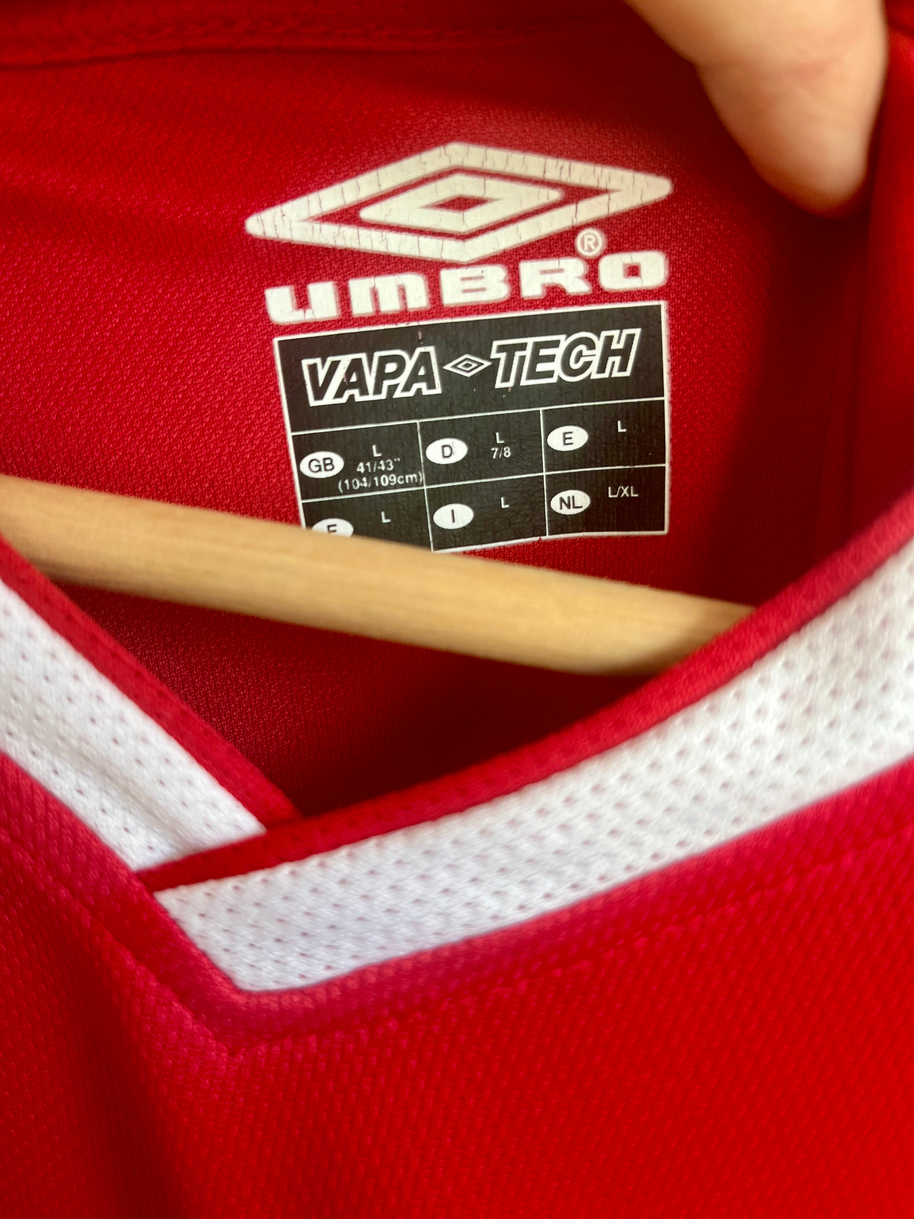 Nottingham Foreset Vintage 2003/04 Home Kit-Olive & York