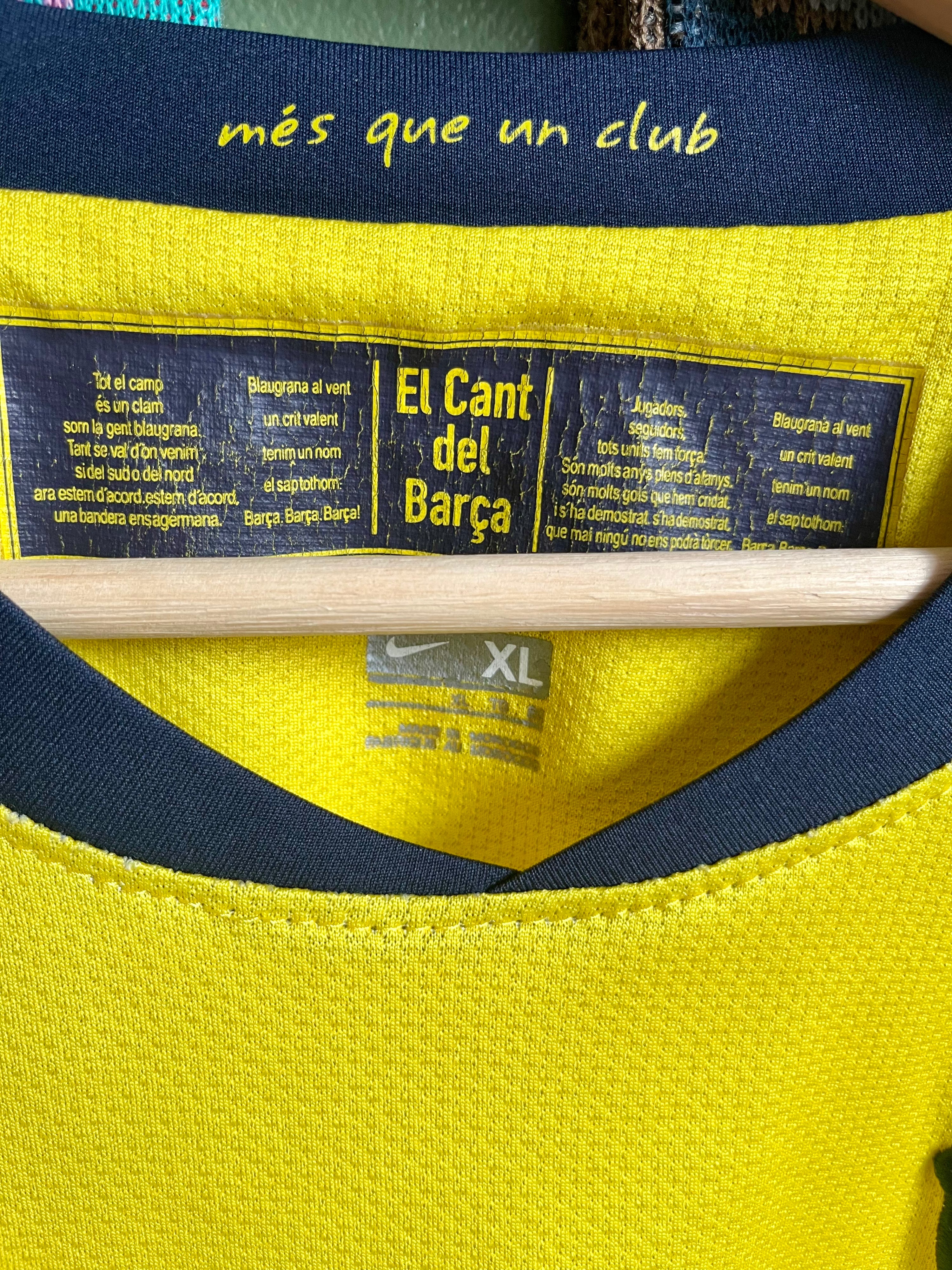 Barcelona 2009/10 Third Vintage Jersey-Olive & York