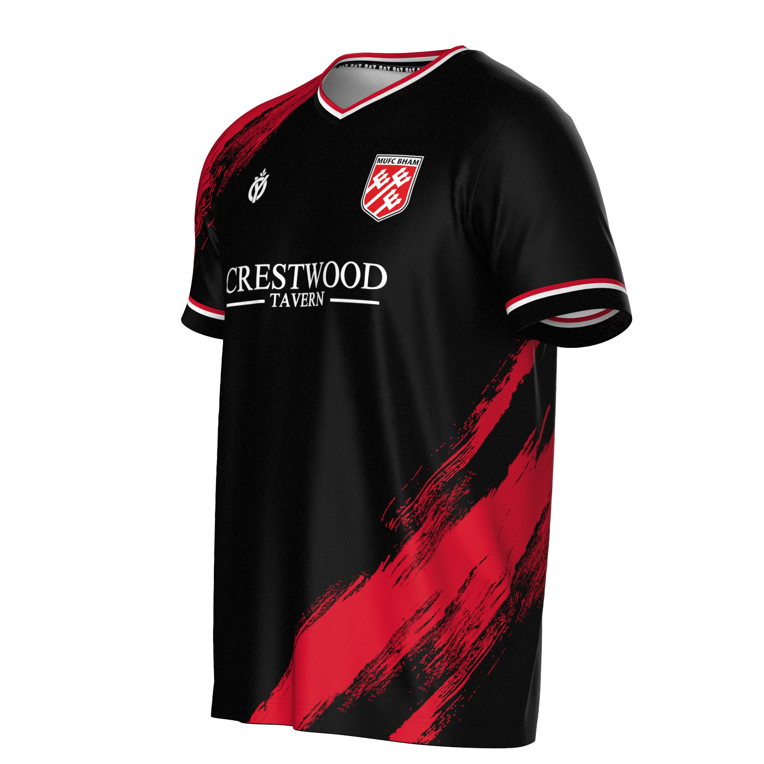 MUFC BHAM - black shortsleeve jersey