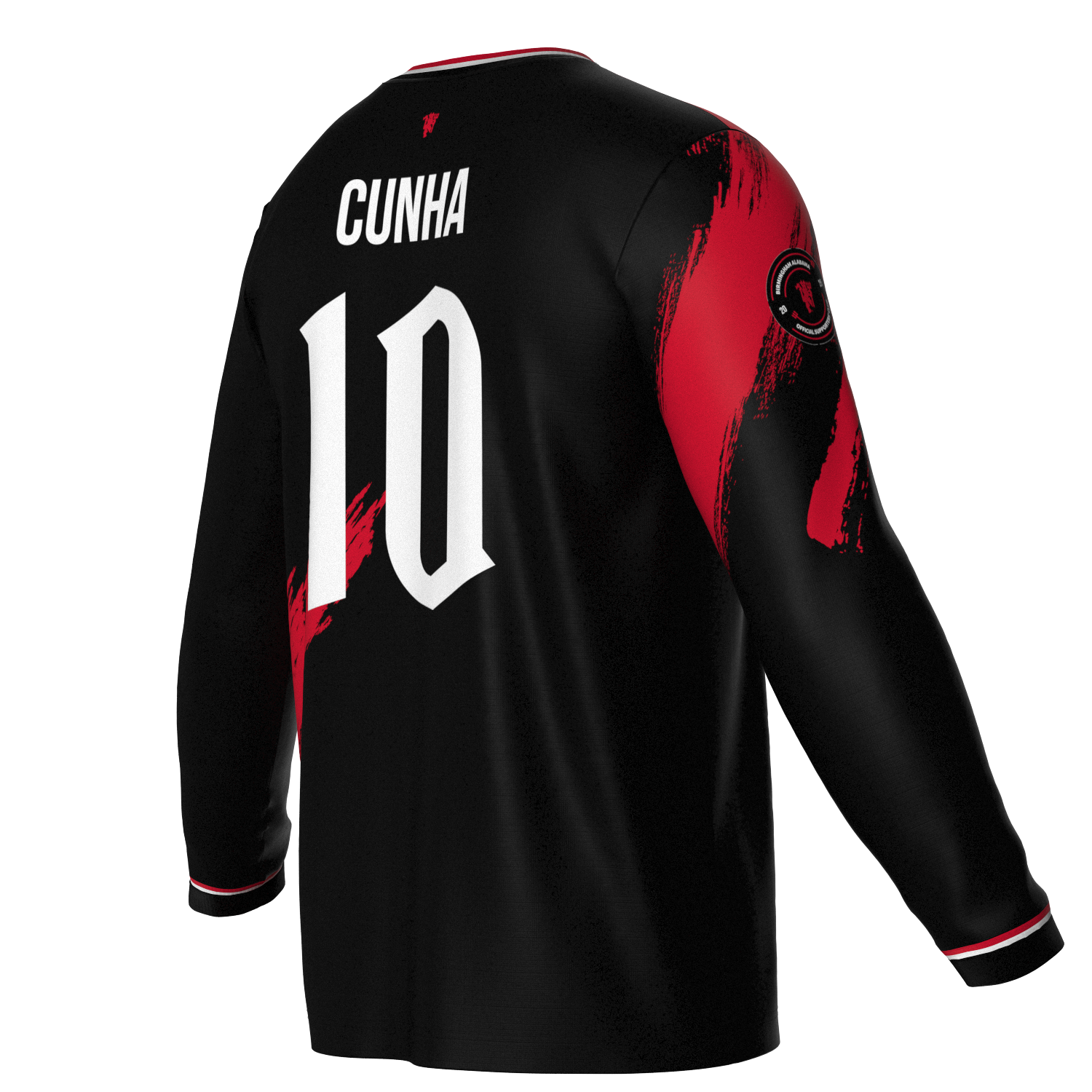 MUFC BHAM - black longsleeve jersey