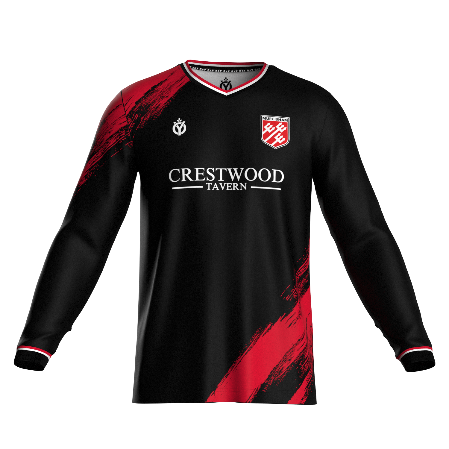 MUFC BHAM - black longsleeve jersey