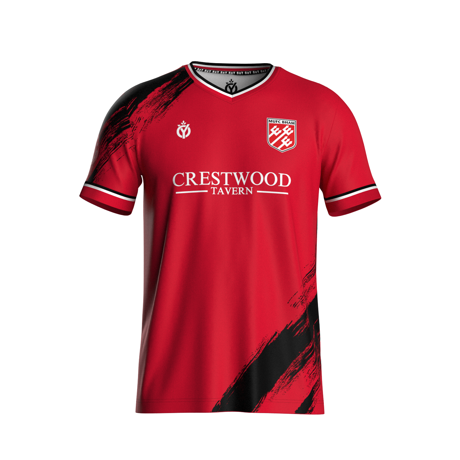 MUFC BHAM - red shortsleeve jersey
