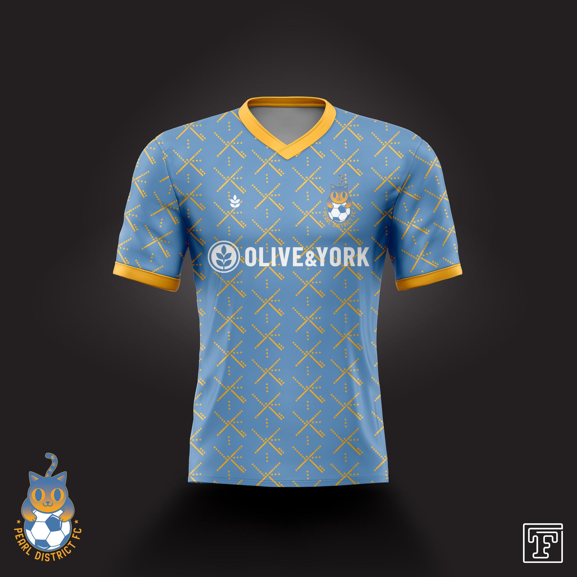 Pearl District PDX Jersey-Olive & York