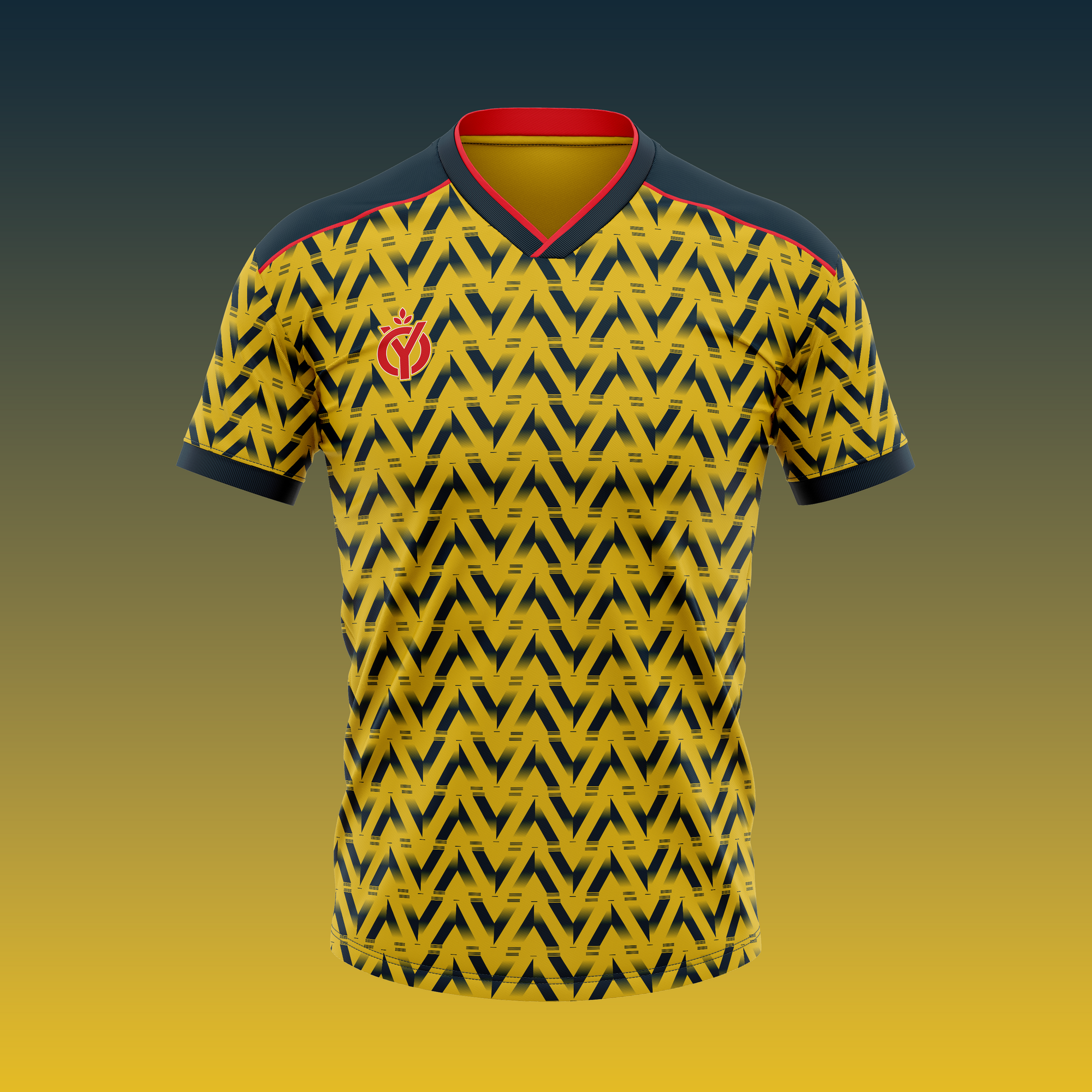 Retro Bruised Banana Jersey-Olive & York