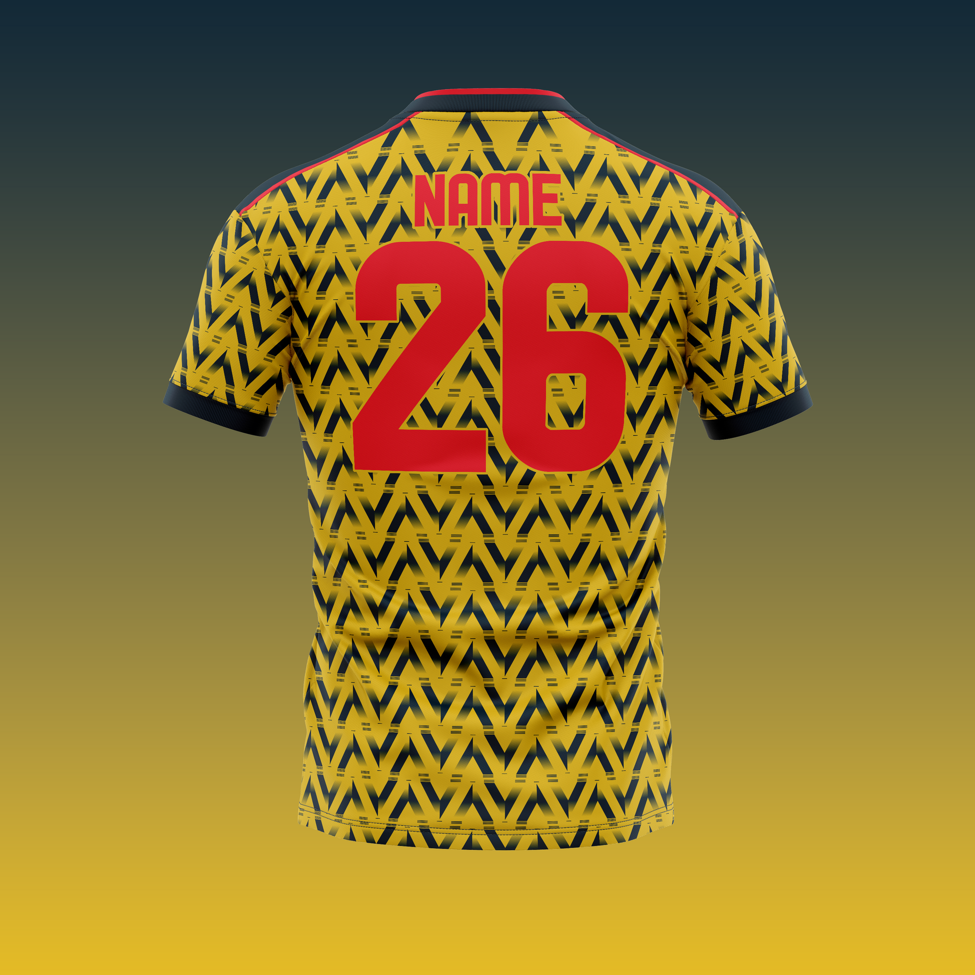 Retro Bruised Banana Jersey-Olive & York