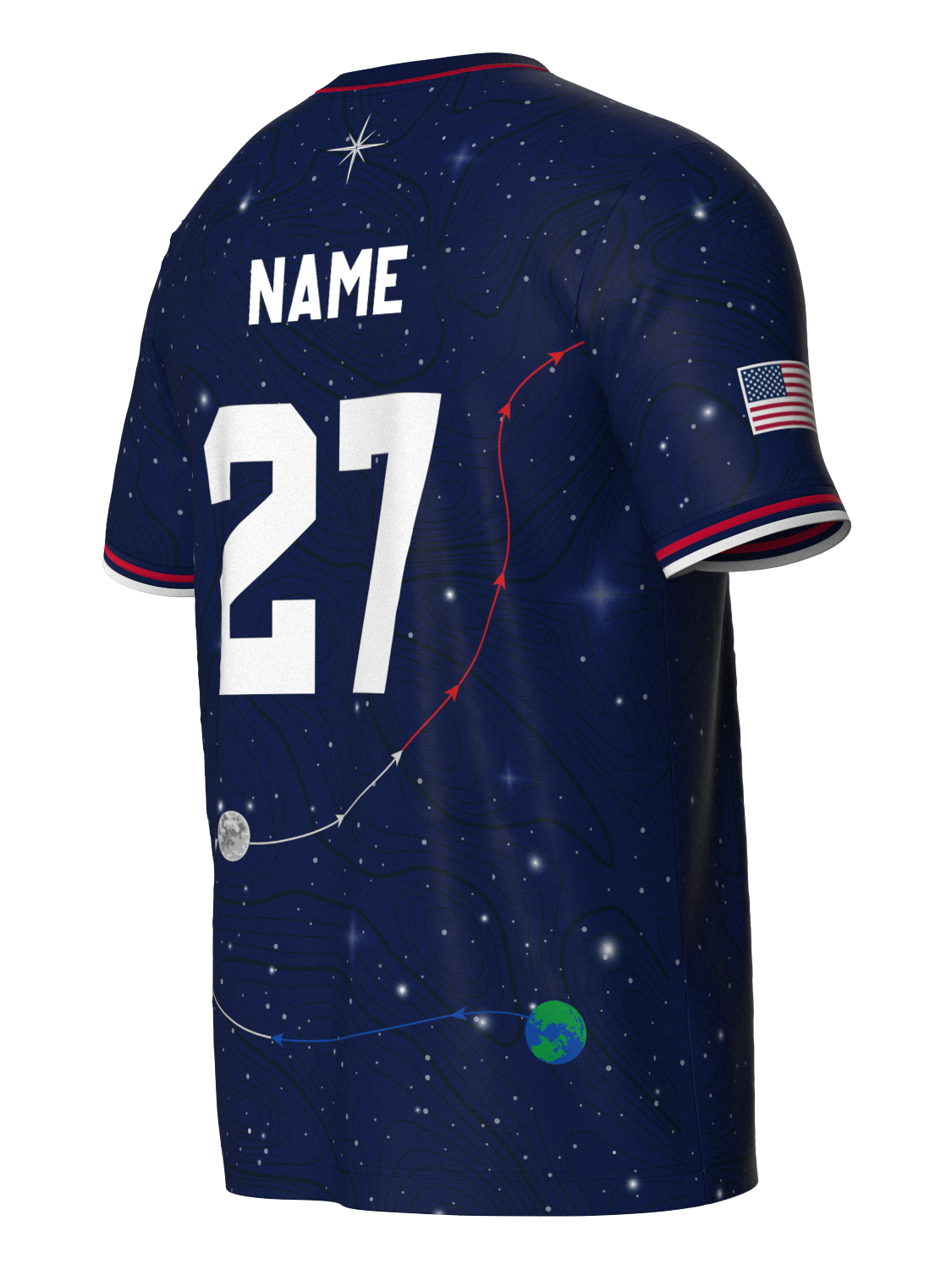NASA Fan Jersey-Olive & York