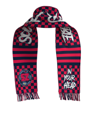 Soccer Zombie Scarf-Olive & York