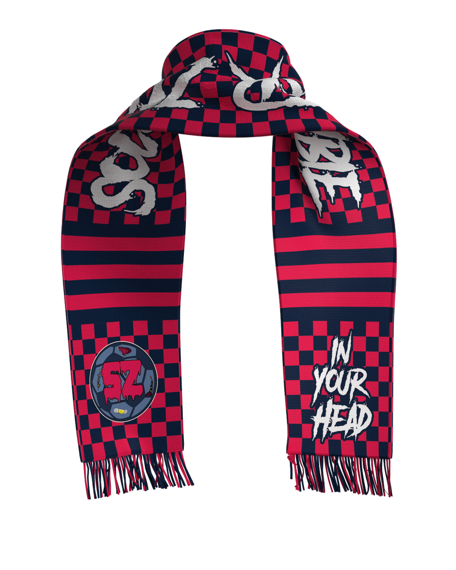 Soccer Zombie Scarf-Olive & York