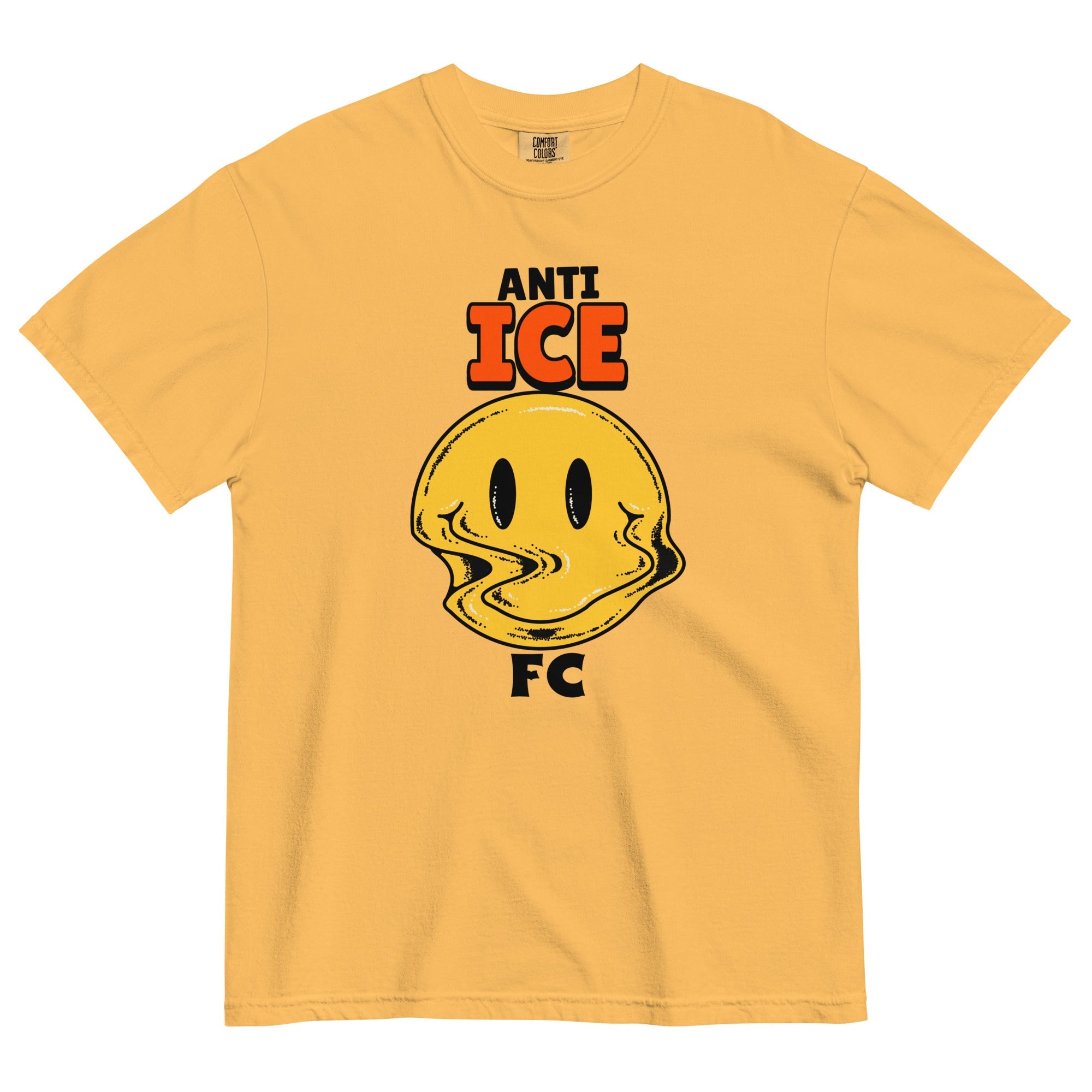 Anti Ice FC garment-dyed heavyweight t-shirt-Olive & York