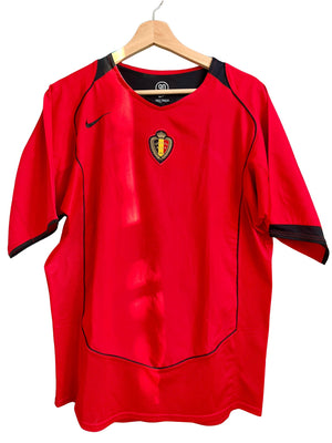 Belgium National Team Vintage 2004 Total 90s Nike Jersey-Olive & York