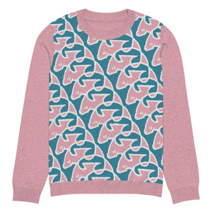 Biscayne Bay Manatees Knitted Sweater-Olive & York