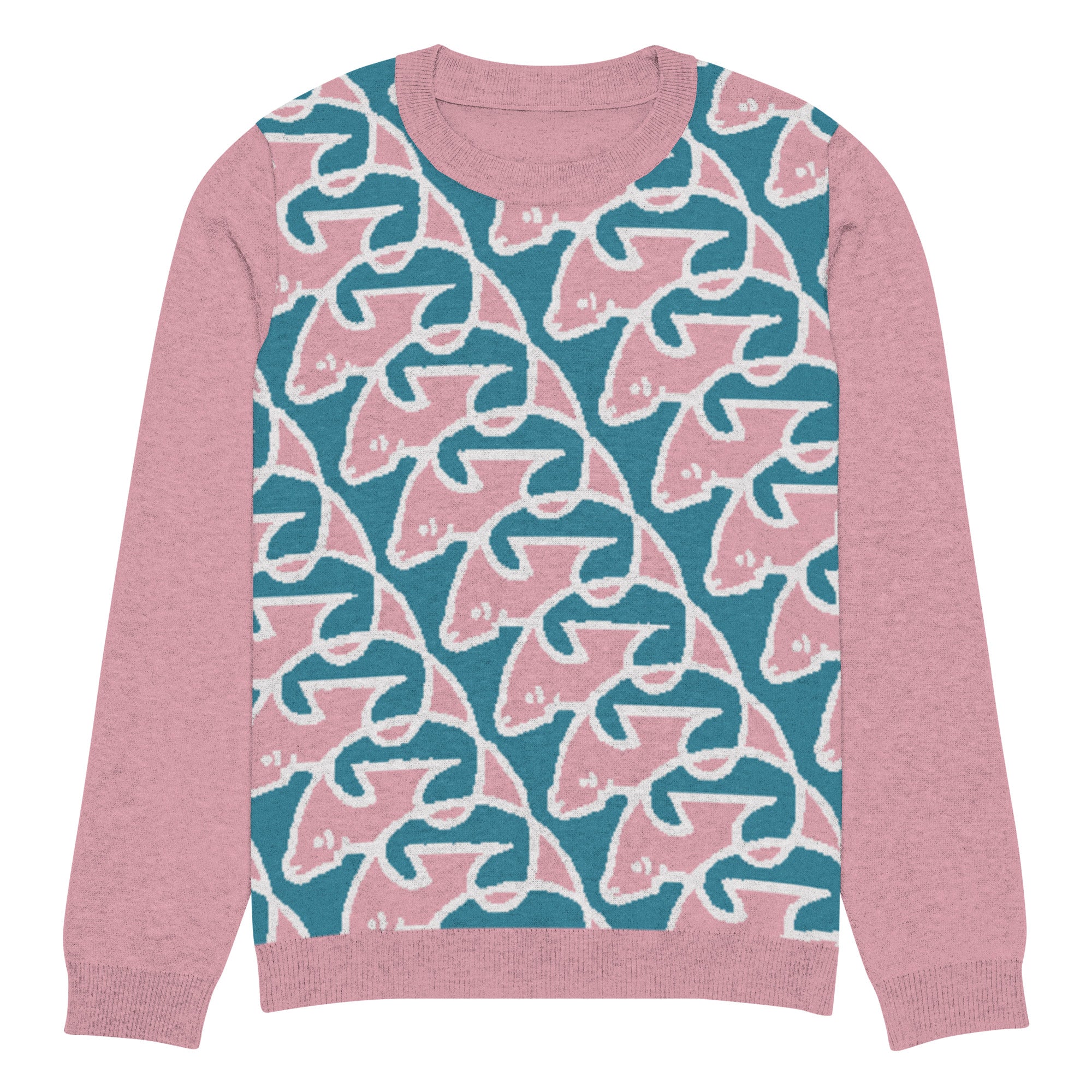 Biscayne Bay Manatees Knitted Sweater-Olive & York