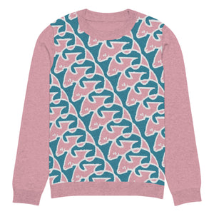 Biscayne Bay Manatees Knitted Sweater-Olive & York