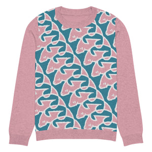 Biscayne Bay Manatees Knitted Sweater-Olive & York