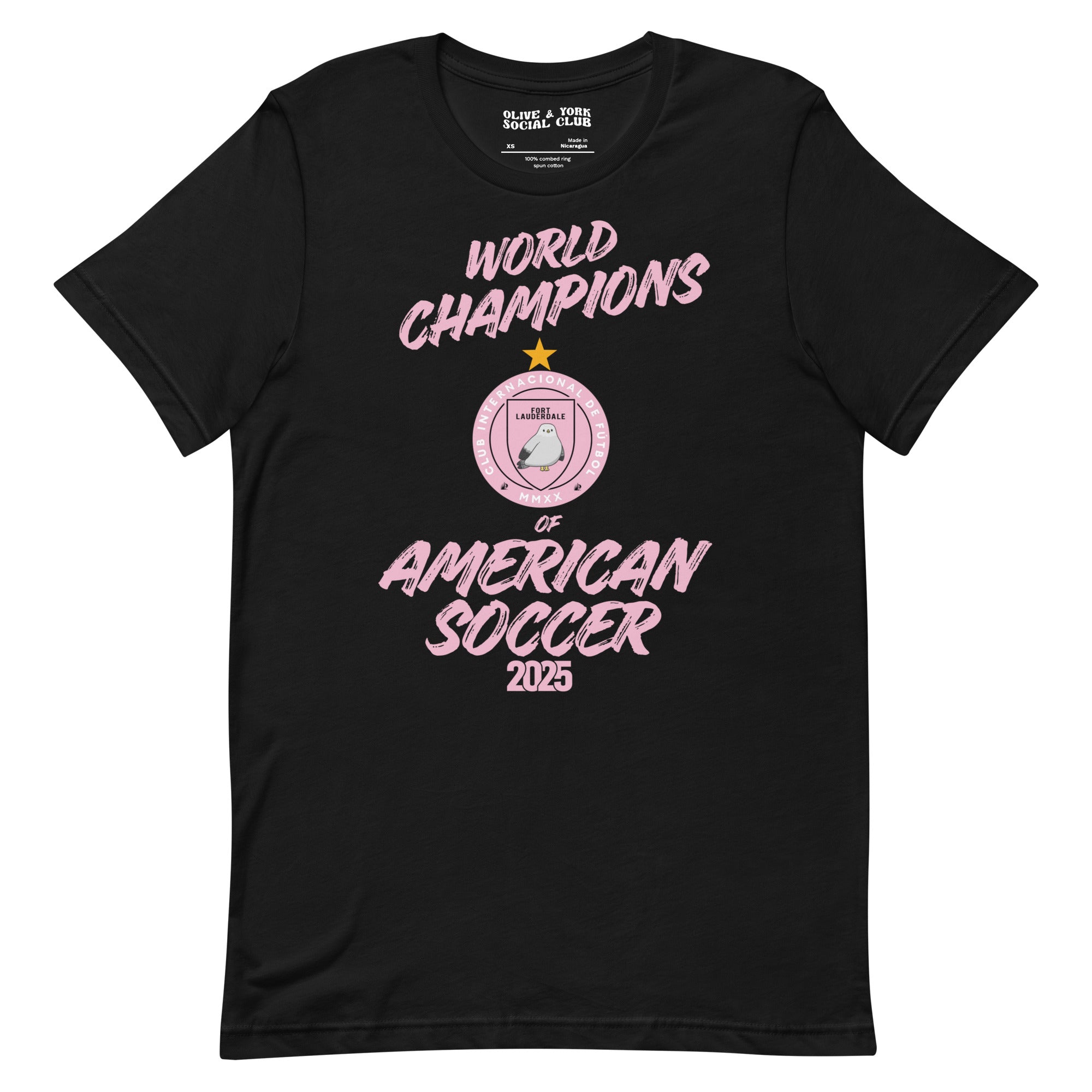 Chubby Seagulls World Champions of America Unisex T-shirt - Olive & York