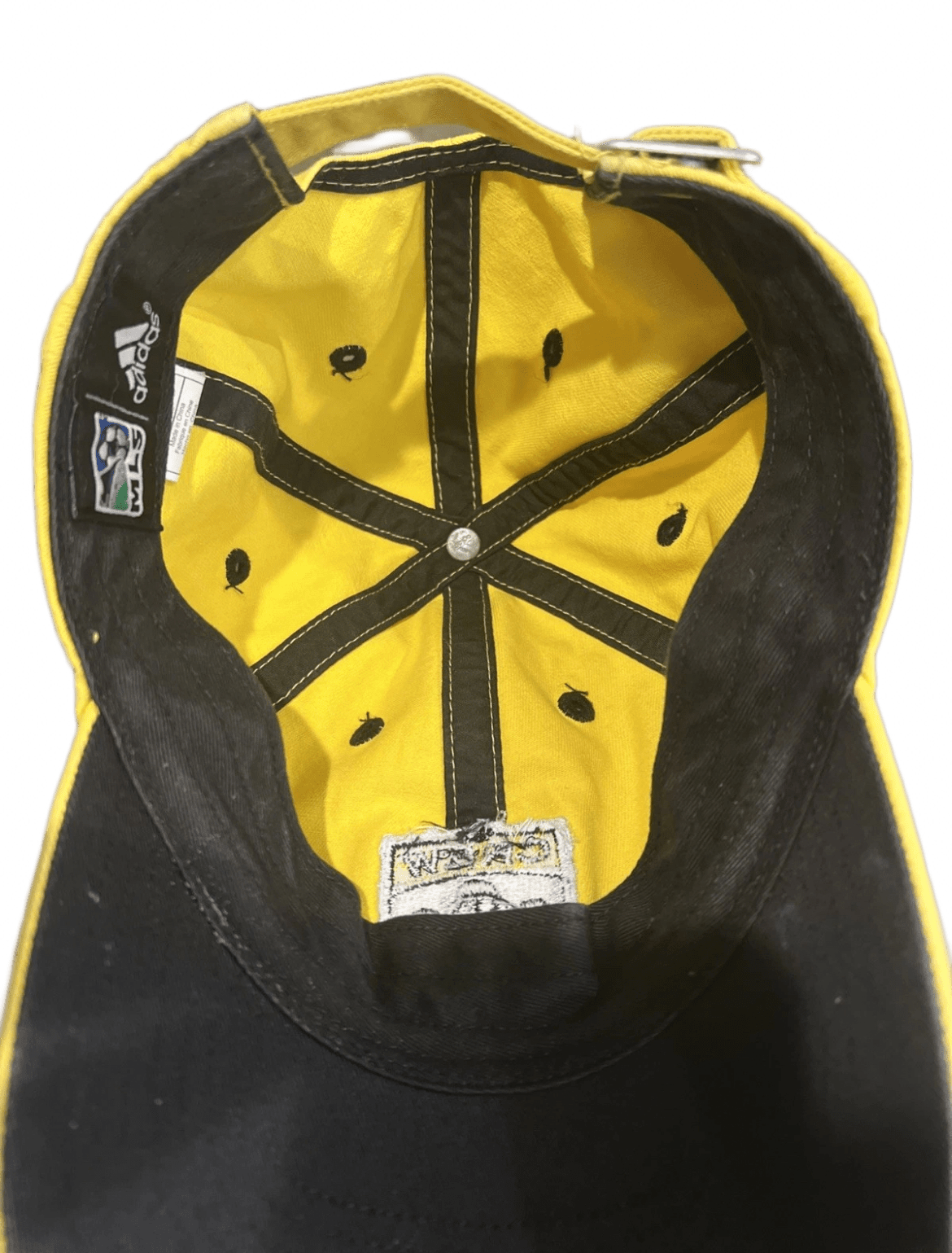 Columbus Crew Vintage Logo Soccer City Retro Strapback Hat-Olive & York