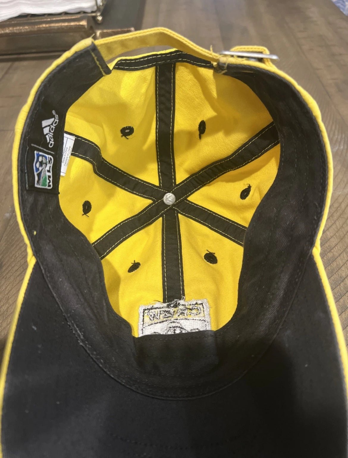 Columbus Crew Vintage Logo Soccer City Retro Strapback Hat-Olive & York