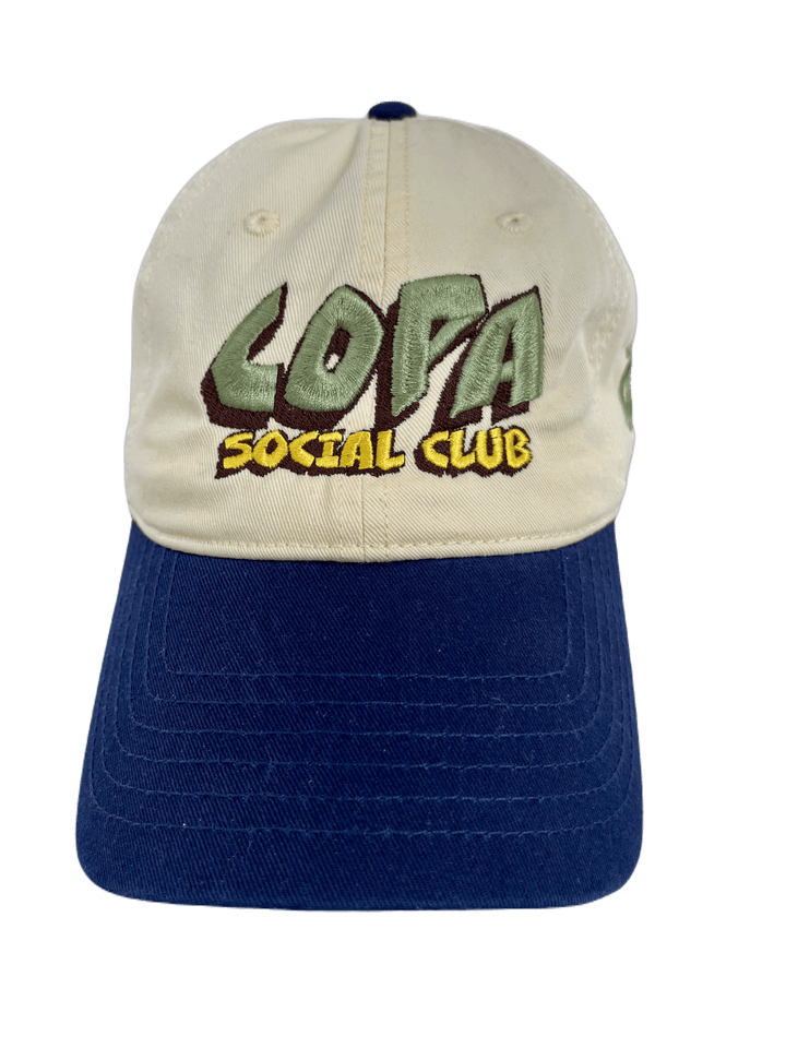 Copa Social Club 2-Tone Strapback Hat-Olive & York