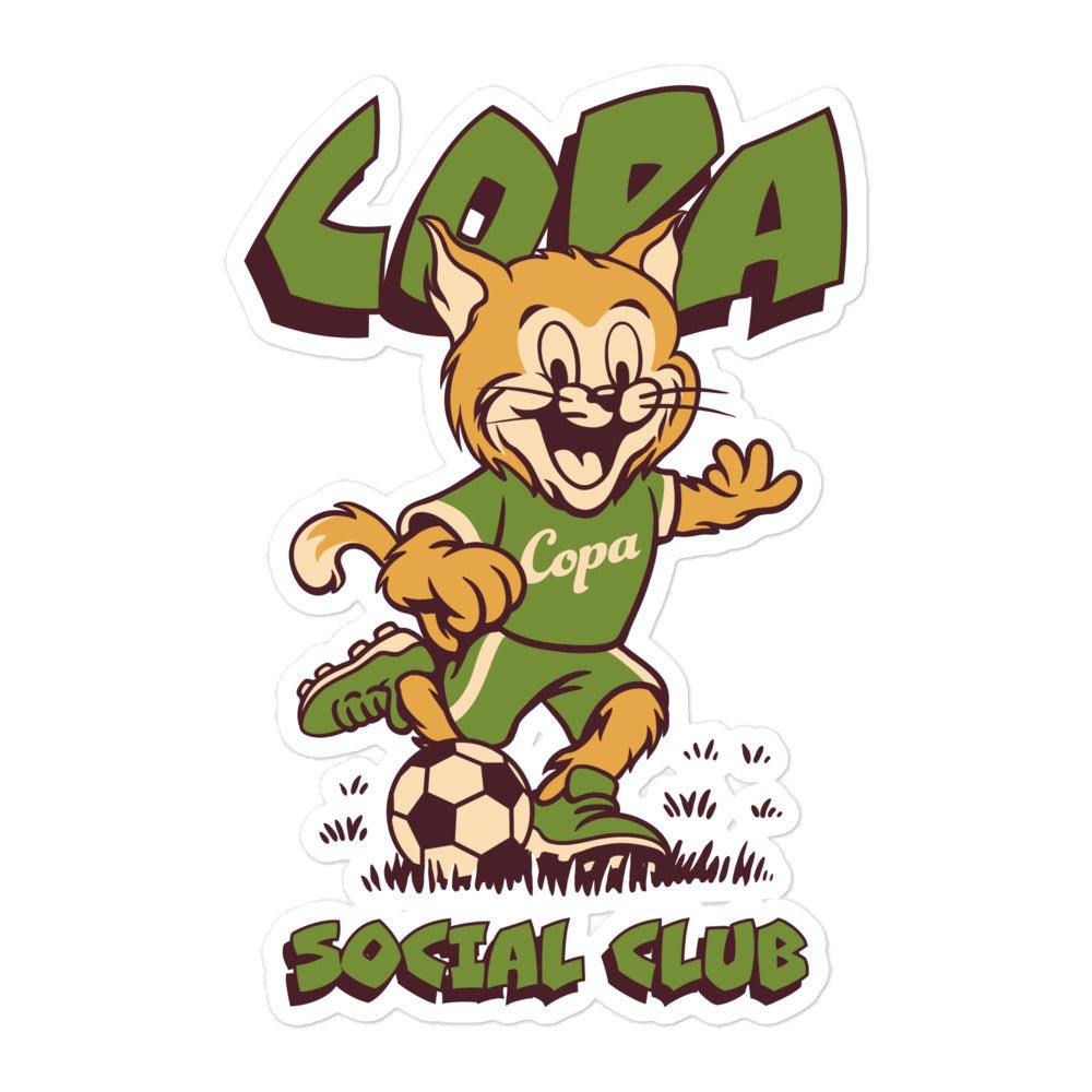 Copa Social Club Bubble-free stickers-Olive & York