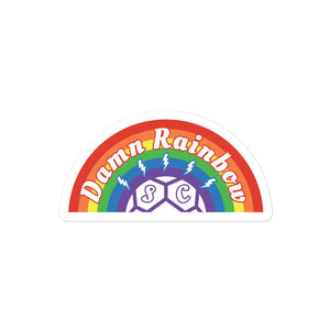 Damn Rainbow SC Sticker-Olive & York