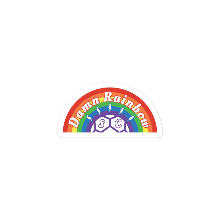 Damn Rainbow SC Sticker-Olive & York