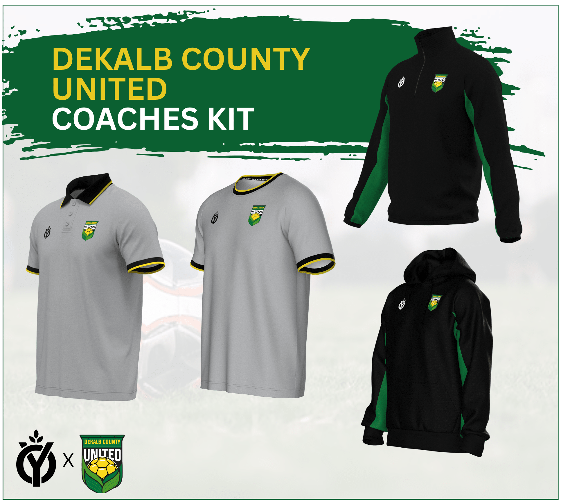 DeKalb - Coaches Kit-Olive & York
