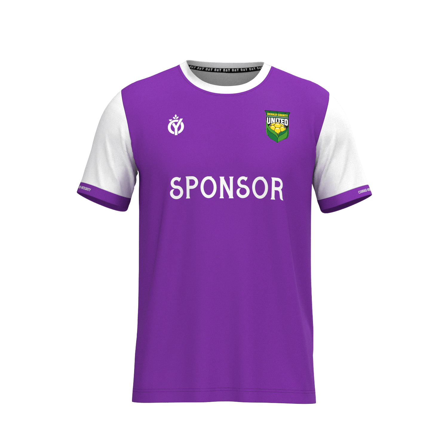 DeKalb County United - fan jerseys-Olive & York