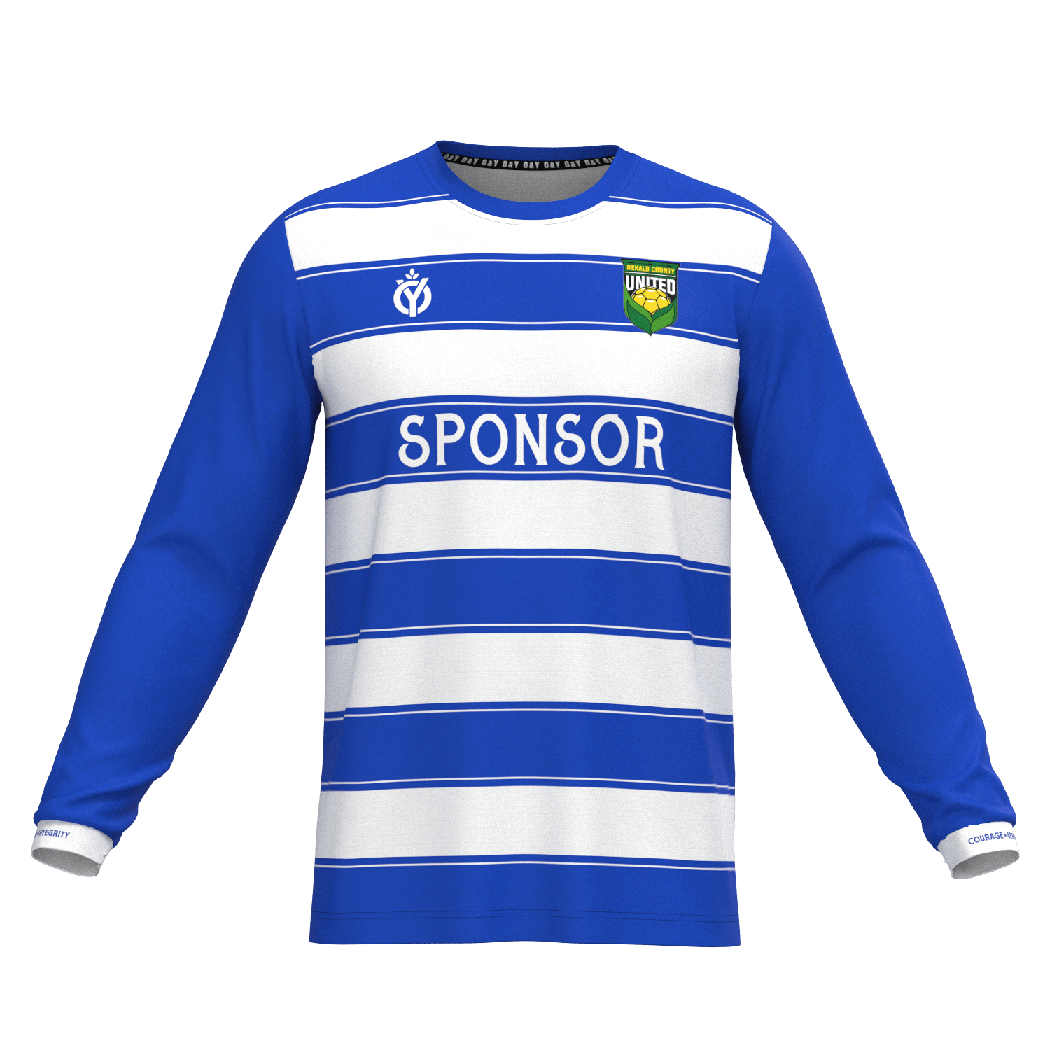 DeKalb County United - fan jerseys-Olive & York