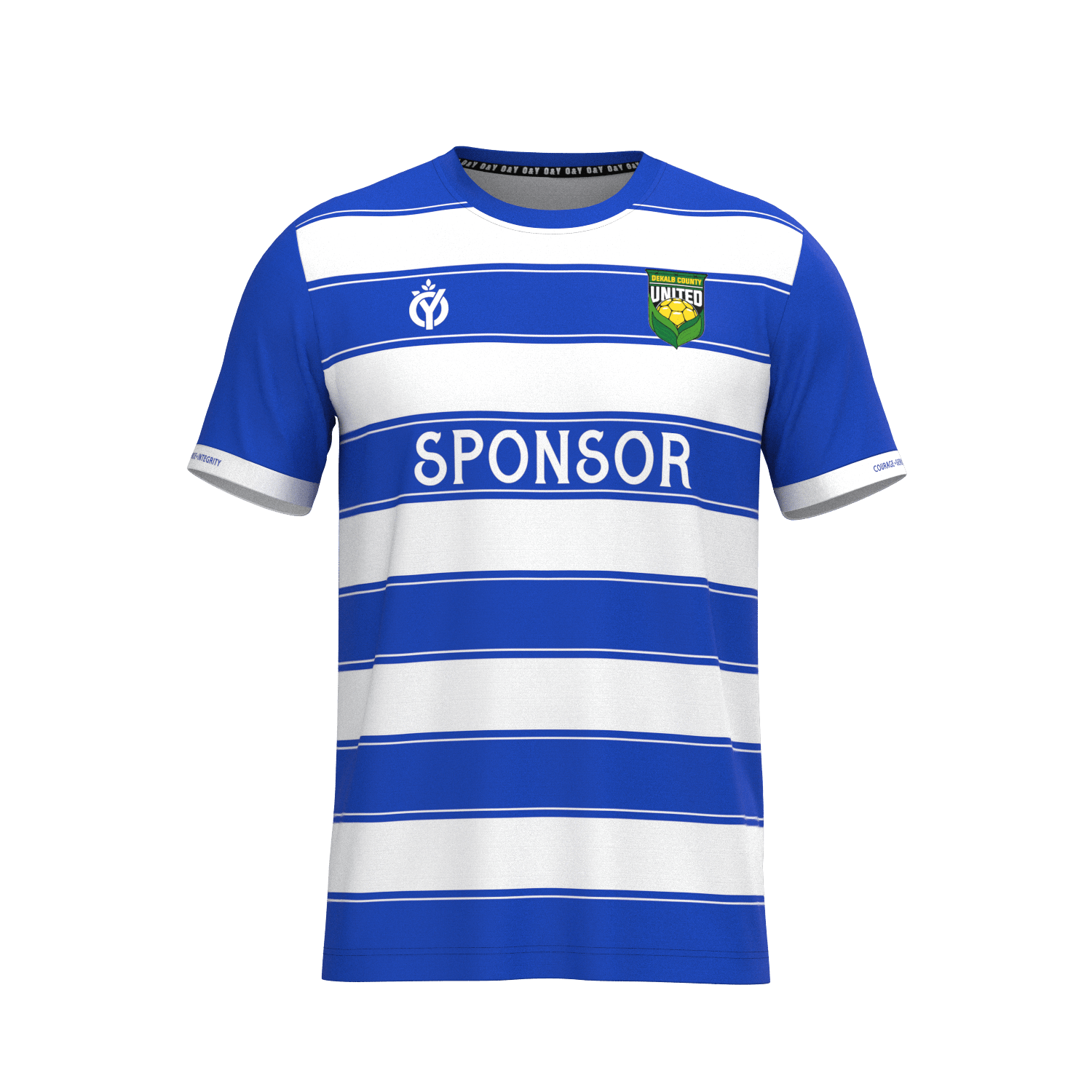 DeKalb County United - fan jerseys-Olive & York