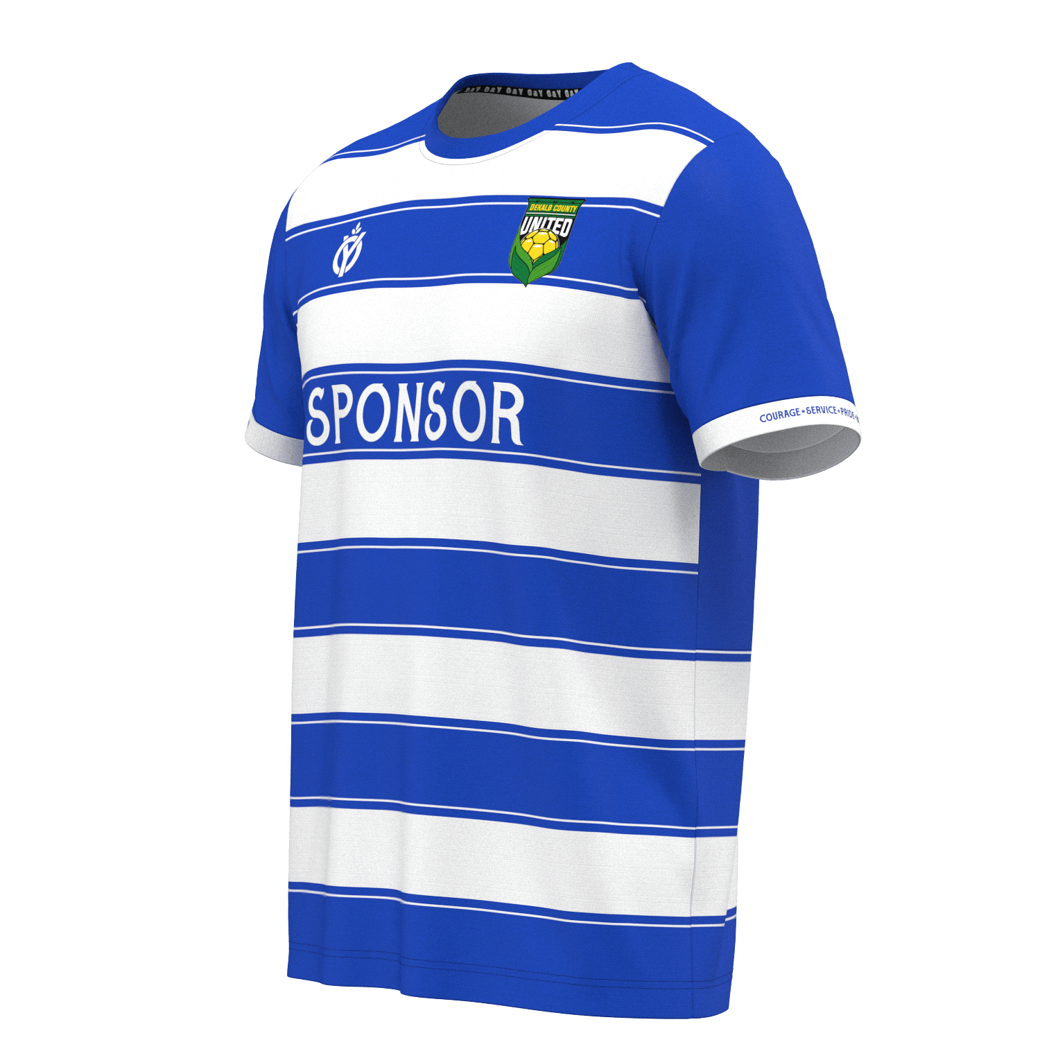 DeKalb County United - fan jerseys-Olive & York