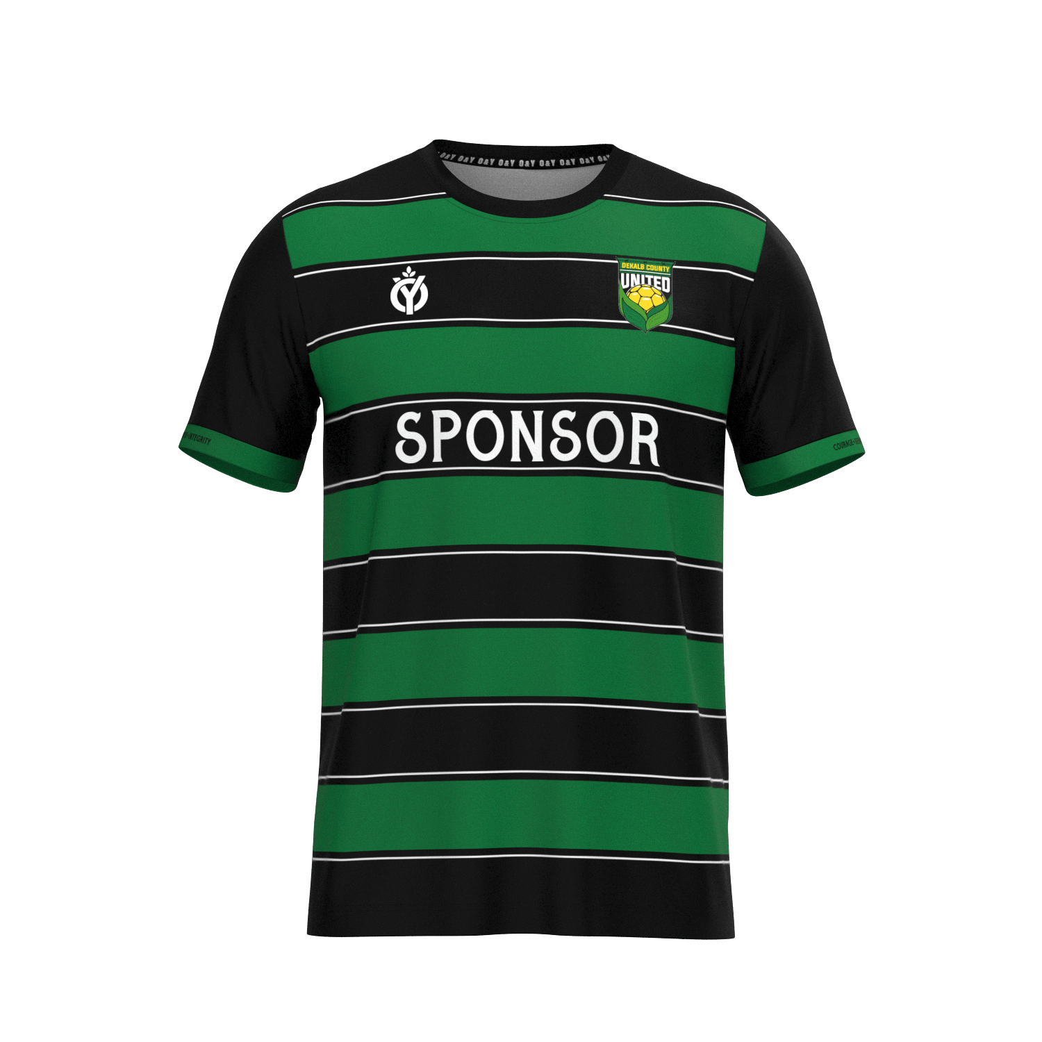 DeKalb County United - fan jerseys-Olive & York
