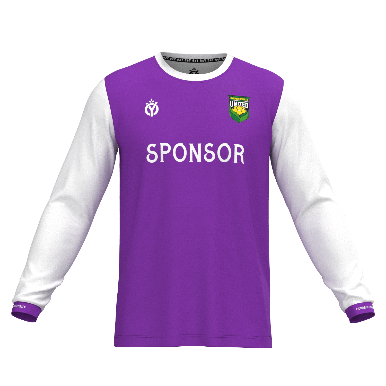 DeKalb County United - fan jerseys-Olive & York