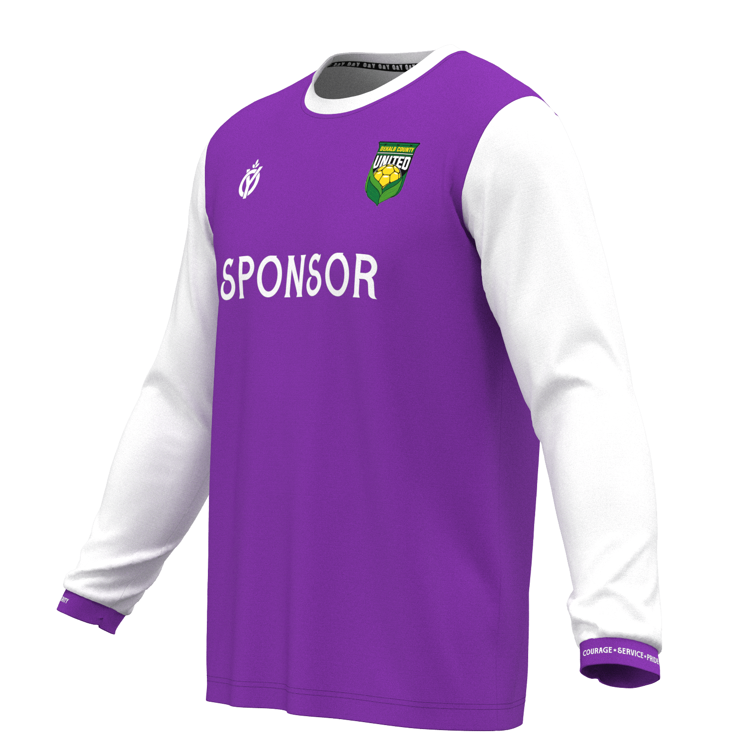 DeKalb County United - fan jerseys-Olive & York