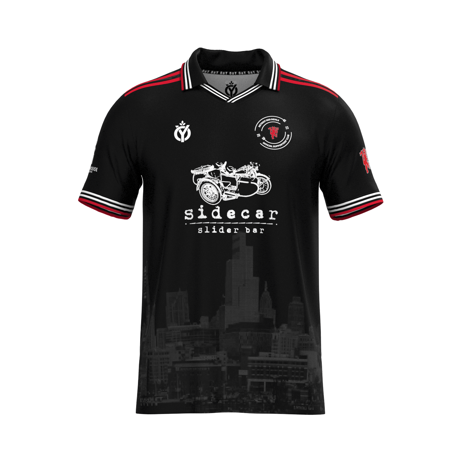 Detroit Red Devils 2025 Third Kit-Olive & York