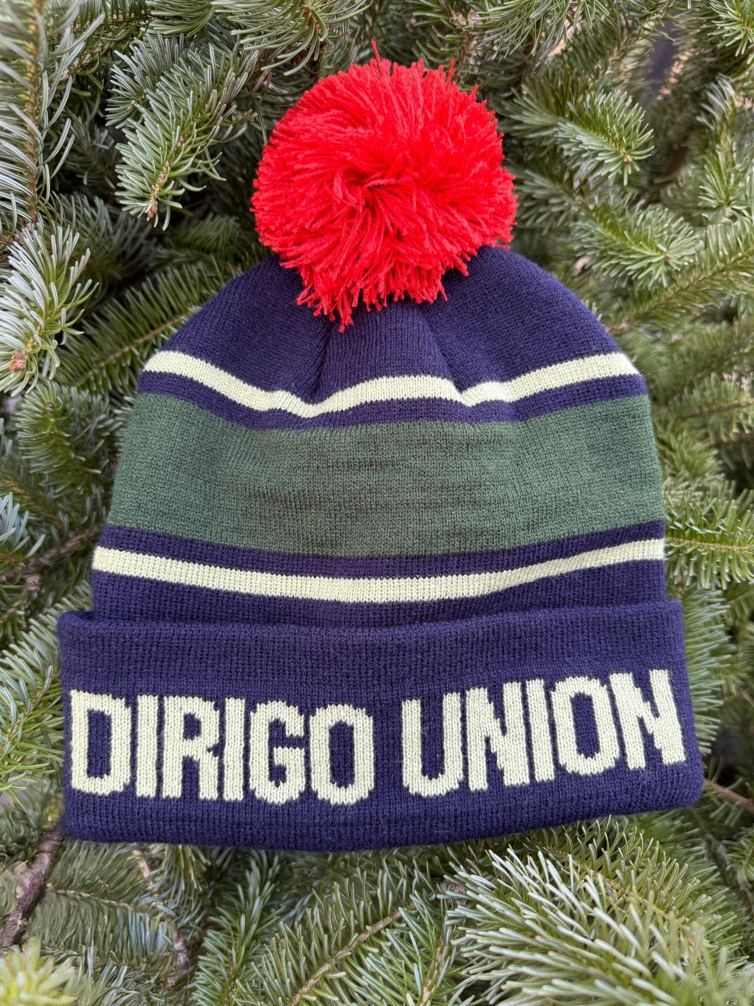 Dirigo Union Battle Beanie-Olive & York