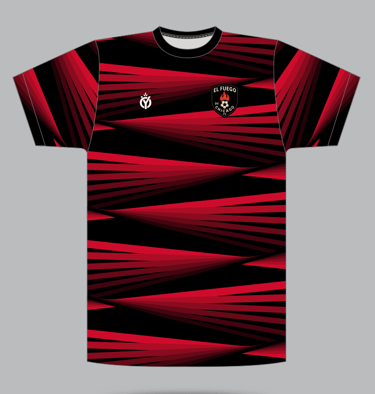 El Fuego de Chicago jerseys-Olive & York