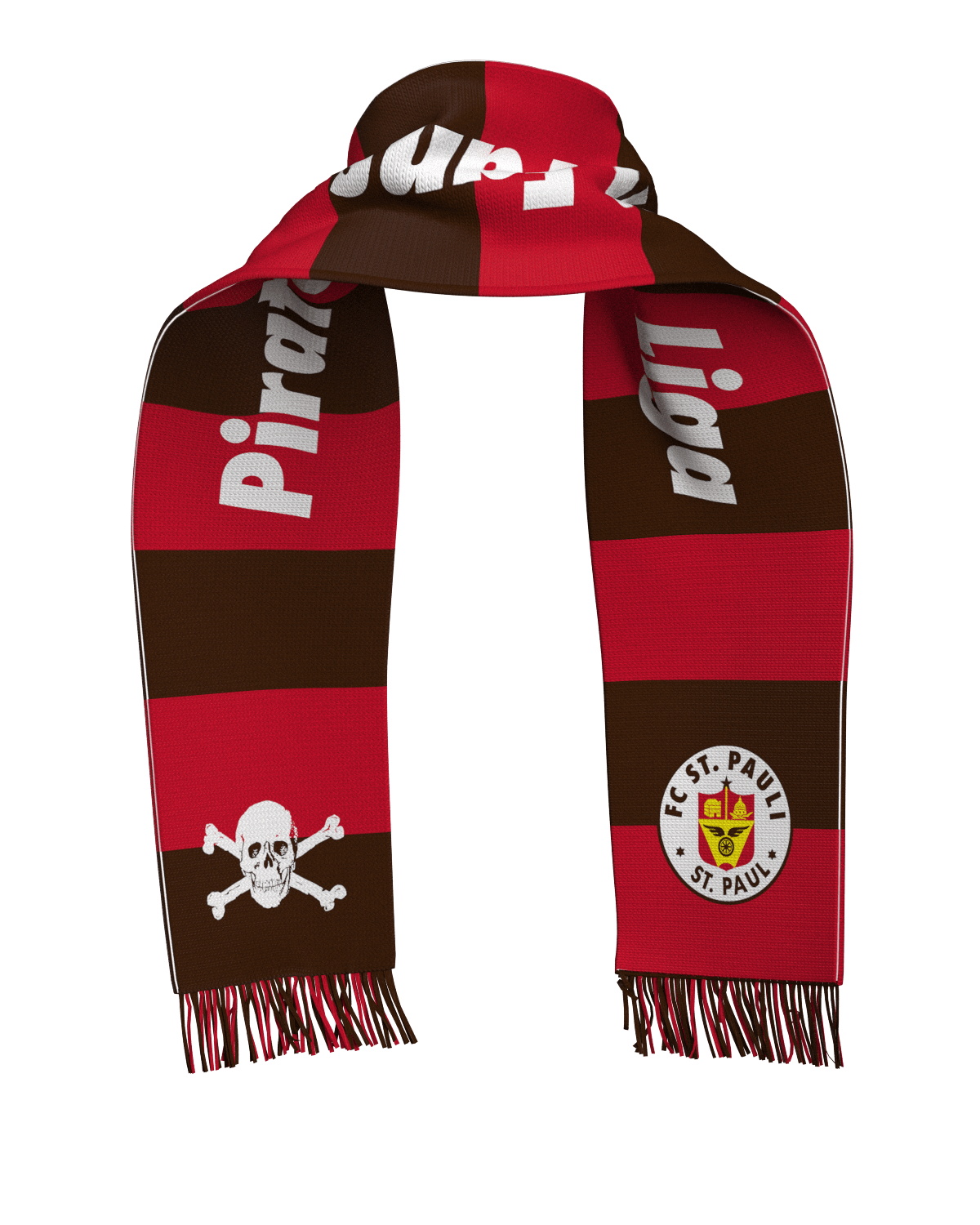FC St Pauli Fans of St. Paul Scarf-Olive & York