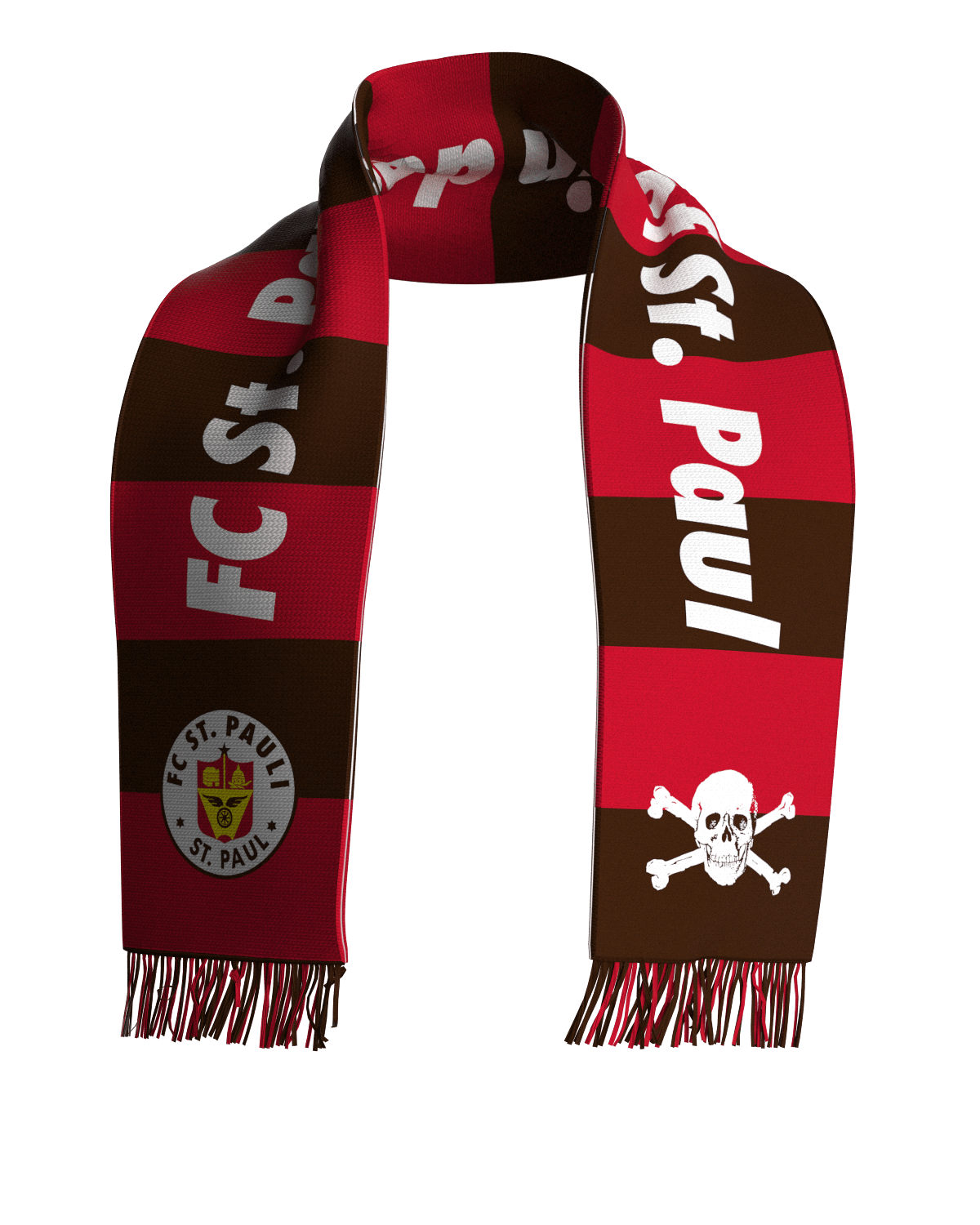 FC St Pauli Fans of St. Paul Scarf-Olive & York