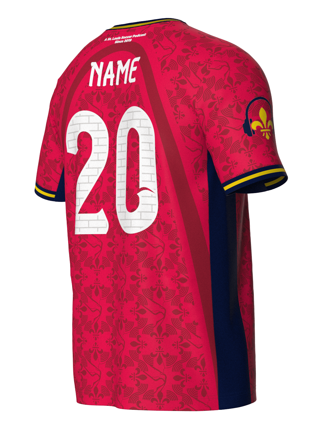 Flyover Footy STL Jersey-Olive & York